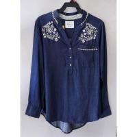 ราคา Jachs Indigo Dye dark denim Shirt เสื้อเชิ๊ต ผ้ายีนส์ฟอก สียีนส์เข้ม (6305664750)