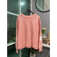 ราคา เสื้อแขนยาวไหมพรม สีชมพูอ่อน (25554641298)