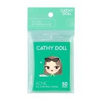 ราคา Cathy Doll กระดาษซับมัน【50แผ่น】ออยล์คอนโทรลเปเปอร์ Collagen / Acne Oil Control Paper 50 Sheets (25836178005)