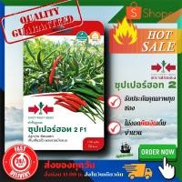 ราคา พริก ซุปเปอร์ฮอท 2 ศรแดง เมล็ดพริก ขี้หนูสวน 150 เมล็ด (3862512706)