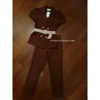 ราคา เซต เสื้อแขนสั้นกระดุมหน้า กางเกงขายาว พร้อมเข็มขัด Tag : Valley girl , Size : S (3018411111)