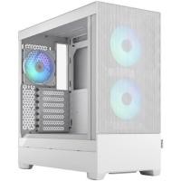 ราคา Fractal Design Pop Air RGB Mid Tower Case fits ATX with TG Clear Tint White (FD-C-POR1A-01) (20934906745)