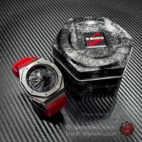 ราคา G-Shock custom Liverpool Casioak Red Rubber Strap (29865505479)