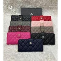 ราคา กระเป๋าสตางค์ ใบยาว สวย งานพรีเมี่ยม พร้อมกล่อง (24363122315)