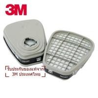 ราคา 3M 6001 ตลับกรองไอระเหยสารเคมี 1 คู่ ORGANIC VAPOR CARTRIDGE (4958921318)