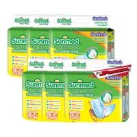 ราคา แผ่นเสริมซึมซับ ซันเมด บรรจุ 28+2 ชิ้น ( x6ห่อ) / ส่งด่วน (2365029705)