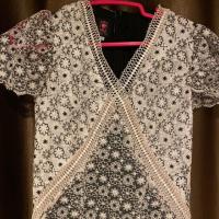 ราคา เดรสขาว ดำ ป้าย Pairy Tale Size s (3709169946)
