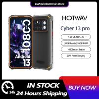ราคา Hotwav Cyber 13 Pro สมาร์ทโฟนที่ทนทาน Android 13 20GB + 256GB 150LM ไฟฉาย 6.6 นิ้ว FHD + 10800mAh 20W 64MP โทรศัพท์มือถือลดราคา (28707985923)