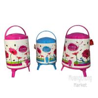 ราคา คูเลอร์กดน้ำ มีขาตั้ง มีก๊อกกดน้ำ และหูหิ้ว มี 3 ขนาดให้เลือก (22060629704)