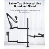 ราคา Ulanzi 3in1 top table holder Live Broadcast ขาหนีบโต๊ะ สำหรับติดกล้อง ไฟ LED ไมโครโฟน (12920729935)
