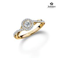 ราคา Jubilee Diamond แหวนเพชร Auspicious Wealth Ring เพชรแท้ เพชรน้ำ 99 (27323877232)
