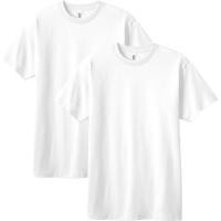 ราคา Fashion TrendsAmerican Apparel Unisex-Adult Heavyweight Cotton T-Shirt, Style G1301, 2-Pack (29606393524)