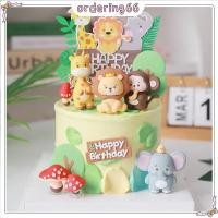 ราคา สไตล์ใหม่ป่าสัตว์เล็กยางนุ่มวันเด็กตุ๊กตาตกแต่งเค้กวันเกิด (24739113141)