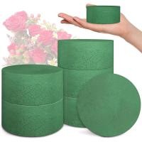 ราคา 8ชิ้นรอบดอกไม้โฟมบล็อกโฟมสีเขียว ทําเอง การจัดดอกไม้ชุดสําหรับทางเดินดอกไม้งานแต่งงานตกแต่ง ดอกไม้ โฟมสําหรับจัดดอกไม้ (27000848735)