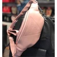 ราคา กระเป๋า คาดอก คาดเอว Guess หนัง สีชมพูสวยมากกของแท้ (1566531874)