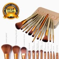 ราคา NAKED 3 ชุดแปรงแต่งหน้า กล่องเหล็ก 12ชิ้น (1877240089)