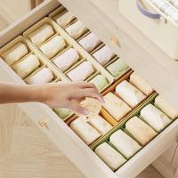 ราคา กล่องลิ้นชักพลาสติกสําหรับจัดเก็บชุดชั้นในถุงเท้า 5 ช่อง (24381887261)