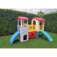 ราคา ของเล่นเด็ก สไลเดอร์เด็ก กระดานลื่น บ้านน้อย 2 ชั้น ขนาดใหญ่ สภาพเหมือนมือ 1 (23229355120)