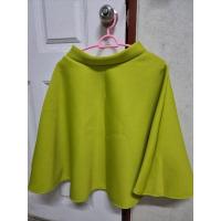 ราคา กระโปรงผ้าโฟมทรงสวิง​สีเขียวมะนาว (14453065465)
