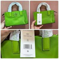 ราคา ♞พร้อมส่ง แท้จากusa Tory Burch 146437 Ella Nylon Mini Tote Bagสีใหม่เขียวสด สีดำ/เขียว/กรม/ชมพู/(sa (28116945666)