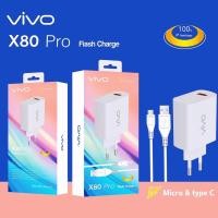 ราคา เครื่องชาร์จ Vivo X80 Pro Ori 100 รองรับการชาร์จเร็ว - Type C / V8 (25464613176)