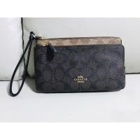 ราคา coach คล้องมือ 2 ซิป ไซส์ L ทูโทน (21939358971)