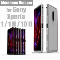 ราคา Aluminum Bumper Frame Case for Sony Xperia 1 10 Xperia1 Xperia10 II Luxury Shockproof Cover (22143956126)