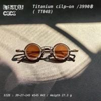 ราคา กรอบแว่นตา-clip-on Titanium(tt048)กรอบแว่นตา (27365610470)