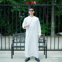 ราคา AD72โต๊ปโอมาน ชุดโต๊ปแขนยาว Thawb ชุดเดรสชาย ชุดเดรสยาว ชุดเดรสออกงาน ชุดมุสลิมชาย ชุดโต๊ปอิสลาม เสื้อผ้ามุสลิม (19327110612)