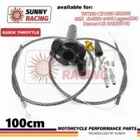 ราคา (100 ซม.) มอเตอร์เคเบิลคันเร่ง แบบคู่ TNT300 CB150R GR200R MSX cbr650r sr400 Legend200 Demon125 RAIDER150 (25971888873)