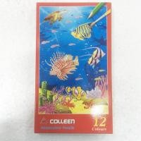 ราคา สีไม้ระบายน้ำ คอลลีน (COLLEEN) 12 สี ยาว (2073488281)