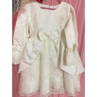 ราคา ชุดออกงานเด็กสีขาว งานอลังการ ใส่ไปงานแต่ง งานบวช ชุดเดรสเด็กผู้หญิง (17792787879)