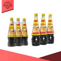 ราคา [ส่งฟรี] ซอสแม็กกี้ ซอสปรุงอาหาร สูตรผัดกลมกล่อม ขนาด (680/1000 มล.) X 3 ขวด (28374702098)