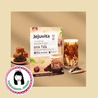 ราคา แบบซอง Karmart Jejuvita MILK TEA 15000 MG ผลิตภัณฑ์เสริมอาหารชนิดผง เจจูวิต้า ชานม 0% น้ำตาล (กล่อง 6 ซอง ) (10457926929)