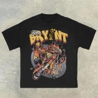 ราคา บาสเกตบอลแฟนซีกราฟิกพิมพ์กีฬา TShirt ผู้ชายผู้หญิง Hip Hop Streetwear แฟชั่นแขนสั้น OverSize Tee เสื้อ Tops (28206586001)