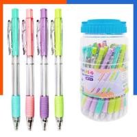 ราคา ปากกา ลูกลื่น Maples MP711 ขนาด 0.5mm หมึกน้ำเงิน แพค 12ด้าม/50ด้าม แท่งสีพาสเทล ปากกา เมเปิ้ล US.Station (26762080485)