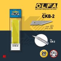 ราคา ใบมีดคัตเตอร์ OLFA รุ่น CKB-2 สำหรับรุ่น CK-2 (7900393014)