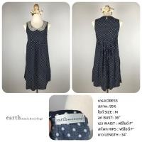 ราคา earth music and ecology เดรสลายจุด งานญี่ปุ่นมือสอง (21151530492)