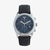 ราคา Emporio Armani นาฬิกาข้อมือผู้ชาย Sportivo Dark Blue Dial - Black รุ่น AR5896 (18419509919)