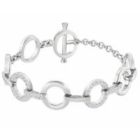 ราคา SWAROVSKI Circle Clear Crystal Bracelet  (23463589012)