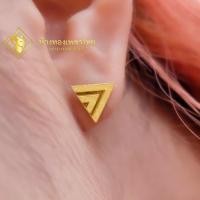 ราคา ต่างหูก้าวไกล ต่างหูทองก้าวไกล ต่างหูทองแท้ก้าวไกล ครึ่งสลึง 1.9กรัม ทองแท้ 96.5 ห้างทองเพชรไทย (22570210316)