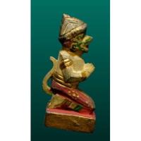 ราคา หนุมานไม้แกะหลวงปู่บุญวัดกลางบางแก้วพิมพ์พนมมือยุคกลางทาสีฝุ่น (20344864351)