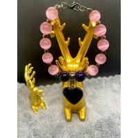 ราคา ☀️กำไลนำโชค☀️ หินตาแมวสีชมพู และหินทรายเงิน (27709386951)