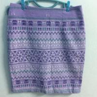 ราคา กระโปรงทรงเอลายผ้าไทย ส่งฟรีลงทะเบียน (1531714089)