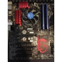 ราคา CPU:Intel Core i5 เจน 4440 3.10 GHz Ram : HYPER-X KING 4X2 8 GB DDR3 1600 MB : 1150 MSI B85-G43 GAMING (4615512428)