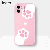 ราคา JEERO เคสไอโฟน เคสซิลิโคนนุ่มกันกระแทกลายการ์ตูนน่ารักตลก เคสโทรศัพท์ Compatible for iPhone 13 12 11 Pro Max SE 2020 X XR XS 8 7 6 6S Plus xsmax 6splus 7plus 8plus พลัส A1C160 (11474140967)