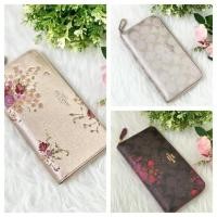 ราคา Coach กระเป๋าสตางค์ใบยาวของ แท้ % (1761490739)