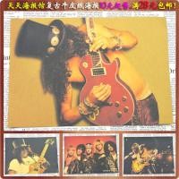 ราคา Guns N Roses Guns & Roses Rock Vintage กระดาษคราฟท์โปสเตอร์บาร์ตกแต่งห้องนอนภาพวาด Core (29868741051)