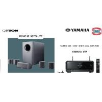 ราคา YAMAHA V4A + CANTON MOVIE 95 5.2 CH STREAMING SETELLITE SPEAKER (27462081539)