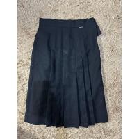 ราคา กระโปรงทรงแคบ สีกรมเข้มผ้ามันดีวาย กระเป๋าลับ (มือสอง) (28301735088)